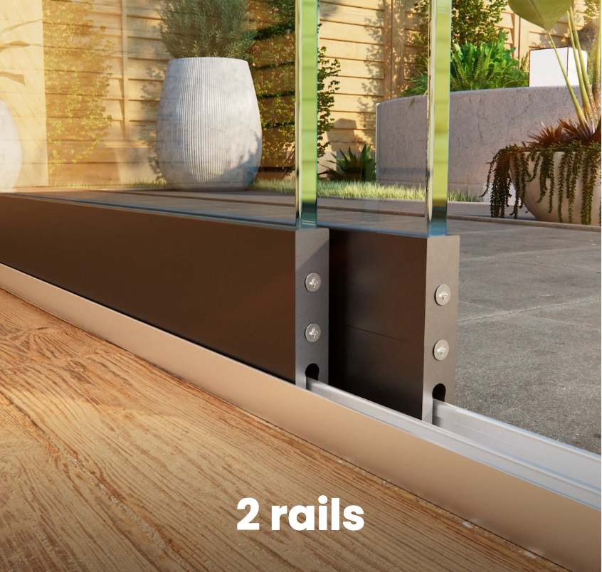 2 rails tot 194cm